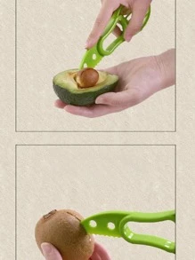 1pc Avocado Slicer, Multi-Function Fruit Cutter, Pineapple Corer, Pitaya Slicer, Kitchen Tool
