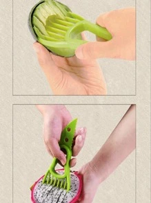 1pc Avocado Slicer, Multi-Function Fruit Cutter, Pineapple Corer, Pitaya Slicer, Kitchen Tool