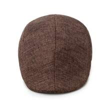 男女通用贝雷帽可调节报童帽透气狮子帽 - 56-58cm - 查看 5