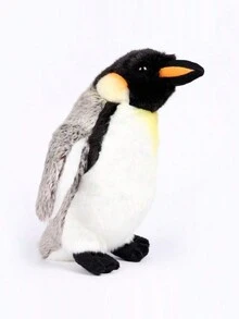 1pc Cute Plush Penguin Stuffed Animal Doll - Multicolor - View 3