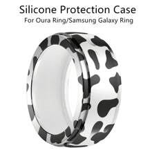 Universelle Silikonschutzhülle kompatibel mit Samsung Galaxy Ring und Oura Ring Gen3, wasserdicht, staubdicht, fingerabdruckfest, kratzfest, stoßfest 360° Rundum-Schutz Silikonhülle, weiches Silikonmaterial, modisch, mehrere Farboptionen, tolles Geschenk
