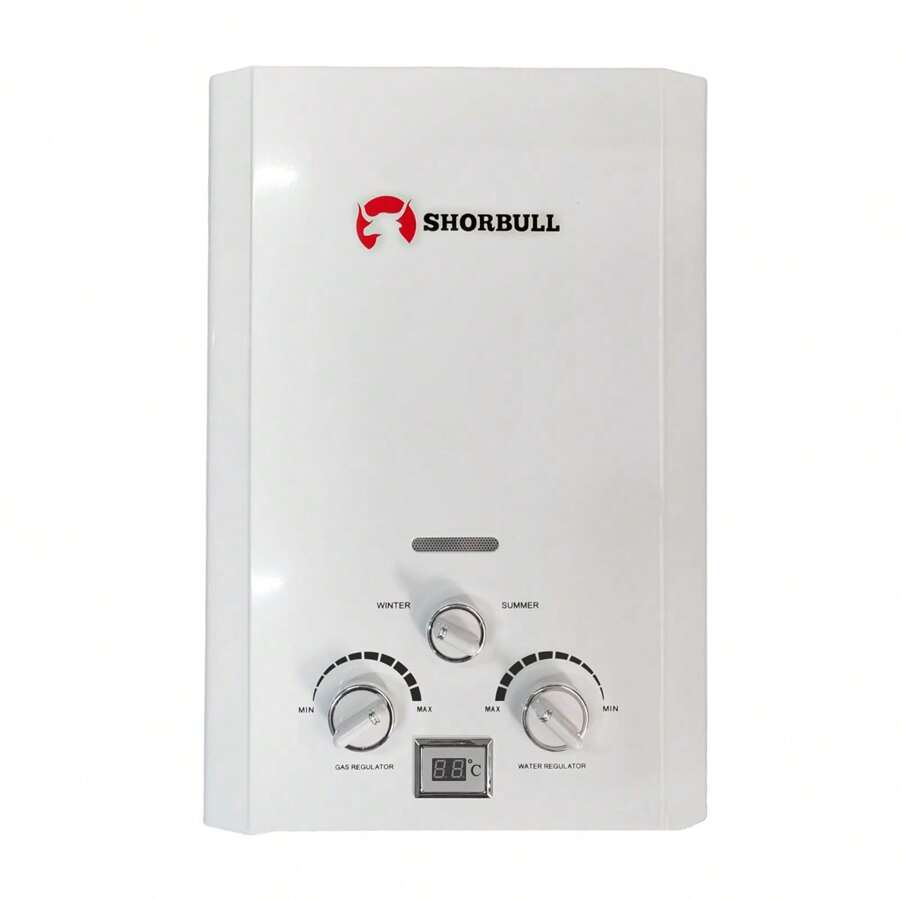 Water Heater Parts - White - View 1