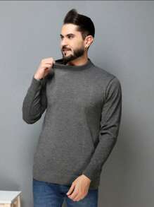 Men Sweaters - 深灰色 - 查看 5
