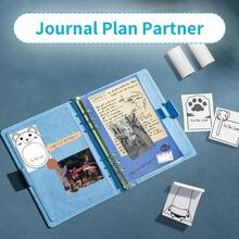 Giấy Máy In Mini, Giấy Dán Máy In Nhiệt Mini 57 X 25 Mm, Miếng Dán Dính Chất Liệu Dính Chắc, Chống Thấm Nước, Chống Ẩm Và Chống Trầy Xước Cho Giấy Ghi Chú Học Ảnh, Nhật Ký, DIY - trắng - Xem 5