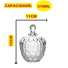 3 Variations Of Bonbonieres For Storage And Table Decoration - Bomboniere (310ML) - View 2