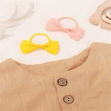 40 pièces Nœuds de cheveux multicolores de 2 pouces pour bébés filles. Mini accessoires de cheveux à rubans élastiques boutique pour enfants, tout-petits et bébés. Cadeau idéal pour la Saint-Valentin