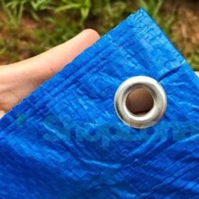 Lona Azul Impermeável Piscina Forro Cobertura 100 micras Proteção Chuvas 3x3 Metros