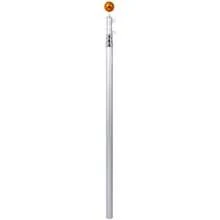 Flag Poles For Outside House, 16/25FT Sectional Flag Pole Kit, Extra Thick Heavy Duty Aluminum Flagpole, Outdoor Inground Flag Poles With Topper Balls For Yard, Residential Or Commercial - Silver - View 5