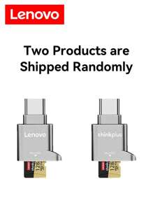Lenovo 聯想微SD卡讀卡器,USBC至SD卡讀卡器,Type CTf存儲卡讀者帶USBC至USB適配器,USBOTG讀卡器適用於手提電腦,MacBook,星系手機和 - 銀色 - 查看 8