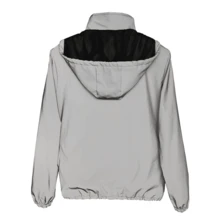 Chaqueta Reflejante Rompe Vientos De Alta Visibilidad - Gris - Ver 5