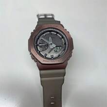 Casio 午夜雾表防水防震运动手表，GM-2100MF-5APR - 灰色 - 查看 6