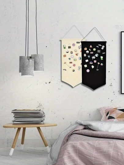 1 PC Storage Hanging Bag Felt Hair Clip Storage Hanging Bag Felt Wall Mounted Hair Clip Headband Storage Headband