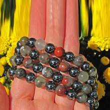 1buc Brățară Calmantă Anxietate pentru Femei Bărbați Stres Brățar cu mărgele din piatră naturală Get Well Soon Cadouri Brățară Coșuri cadou de simpatie Coșuri cadou de Ziua Recunoștinței Cadou de mulțumire