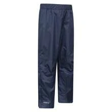 Mountain Warehouse Childrens/Kids Spray II Waterproof Over Trousers (Navy) - Navy Blue - View 2
