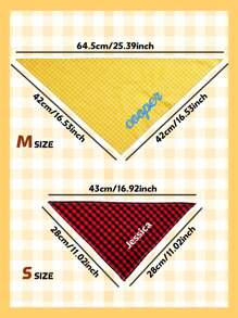 1 件定制刺绣宠物头巾、定制狗头巾、定制宠物围巾、定制狗名头巾、定制狗头巾、新小狗礼物、狗礼物、猫礼物、狗妈妈礼物 - 黑色 - 查看 3