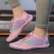 Outdoor River Trekking Shoes, Women Wading Shoes, Quick-Drying Beach Shoes, Women Non-Slip Swimming Shoes, Water And Land Beach Shoes - Pink - View 2