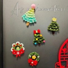 200 件圣诞彩色管道清洁器，附 1 个分步视频，圣诞工艺管道清洁器，雪尼尔杆管道清洁器，散装管道清洁器，艺术管道清洁器，用于创意圣诞装饰用品 - 彩色 - 查看 11