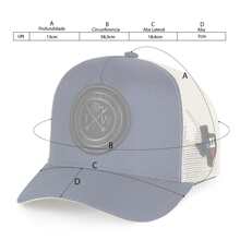 Trucker Country Texas Wind Cap Curved Brim Cowboy Telinha - 藍色 - 查看 8