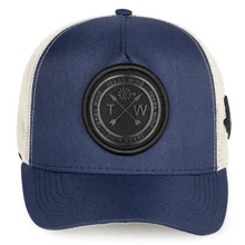 Trucker Country Texas Wind Cap Curved Brim Cowboy Telinha - 藍色 - 查看 4