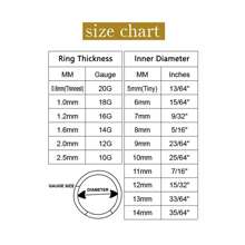 1pc 3-Layer Stacked Hinged Nose Ring 16G Hypoallergenic Septum Piercing Jewelry Suitable For Rook, Tragus, Conch, Daith, Helix Cartilage Ear Piercing 8mm - N008 - View 10
