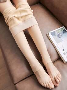 一双300克加厚保暖连裤袜或200克薄款加厚绒面连裤袜，大码，女士冬季保暖半透明连裤袜，保暖加厚长款连裤袜，绒面加厚连裤袜，保暖连裤袜，不透明冬季保暖加厚连裤袜，舒适保暖 - 彩色 - 查看 20