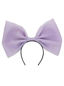Extra Large Bowknot Headband For Women, French Personality Gauze Decor Exaggerated Romantic Photography Headpiece, Accessories Valentine's Day,Hairband,Hair Hoop Headbands