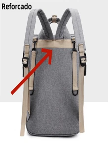 Multifunctional Maternity Bag Backpack That Turns Into A Waterproof Crib JYL 1180 - 黑色 - 查看 4