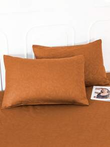 Brocado de fénix Juego de Sabanas, Sabanas Matrimoniales, 4 Piezas, 3000 Hilos, Cómodas y Frescas, Calidad de Lujo, Hipoalergénicas,  Suave, Ligera (1 Forro,1 Sábana, 2 Fundas) - Camel - Ver 5