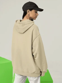 Blouse Sweatshirt Bubble Strawberry Milk CANGURU 2372 FLUXOGEEK - 卡其色 - 查看 7