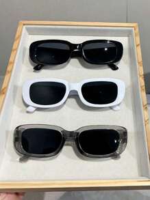 1 pieza/3 piezas Gafas de moda de ojo de gato simples y personalizadas para niños - Multicolor - Ver 7