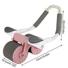 智能制動腹部訓練滾輪，腹部拉伸訓練必備 - 彩色 - 查看 6