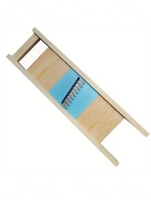 Stainless Steel Potato Lattice Maker - Perfect Wavy Slices For French Fries & Salads, Kitchen Gadget - Multicolor - View 8