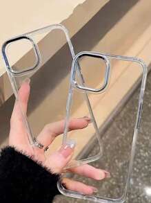 1入組加厚透明防震手機殼,適用於iphone手機 - 彩色 - 查看 2