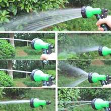 Watering Flowers And Washing Cars In One: Household High-Pressure Car Washing Garden Telescopic Water Pipe - Multicolor - View 3