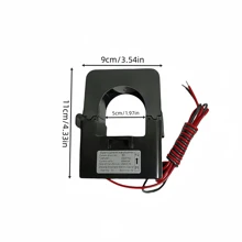 电流互感器,CT。AC 0.66KV 适用于 200A、300A、400A 电流表电流互感器线圈传感器开放式电流互感器、变压器、传感器、低压交流传感器开放式电流互感器、交流接触器 - DXKCT24-1 - 查看 22