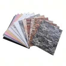 1 件/10 件/40 件 3D 立体砖墙贴纸，自粘泡沫墙纸，适用于家庭卧室装饰背景，防水/防潮/防污/防撞贴纸，16 种颜色可选 - 彩色 - 查看 12