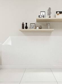 1pc Clear/Frosted Self-Adhesive Thick Wall Paper, Oil & Scratch Resistant Kitchen Protector Film, For Doors, Windows, Furniture, Walls, Countertops - Multicolor - View 20