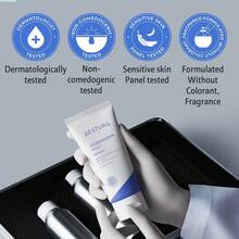 AESTURA Kem ATOBARRIER365 với sữa rửa mặt bong bóng 2.70 Fl.Oz/80 Ml+5.07 Oz/150ml, Kem dưỡng ẩm nhẹ có hỗ trợ rào cản độ ẩm, Đã được bác sĩ da liễu kiểm nghiệm, Không gây mụn, Chất dinh dưỡng Ceramide dưỡng ẩm, Dưỡng ẩm mạnh mẽ, Công nghệ DermaON, Nhẹ nhàng trên da - trắng - Xem 7