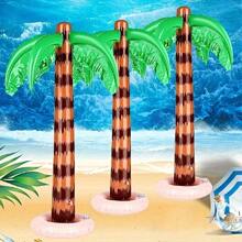 1pc Inflatable Coconut Tree, Summer Pool Party, Holiday Atmosphere Decoration, Celebration Event Prop, Stage Decoration Toy, Home Decor - Coconut Tree - View 7