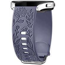 1pc Sunflower Engraved Bands Compatible With Samsung Galaxy Watch 6 Band/Watch 4/Watch 5 Band 40mm 44mm For Women Men, Samsung Galaxy Watch 6 Classic Bands/Galaxy Active 2/Galaxy Watch 3/Galaxy Watch 5 Pro 45mm, 20mm Soft Silicone Replacement Sport Strap As A Gift For Students Returning To School