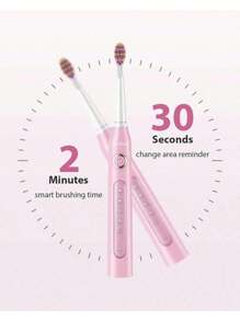 Fairywill Electric Toothbrushes For Adults USB Rechargeble Toothbrush Waterproof Toothbrush With 5 Modes Pink - Pink - View 5