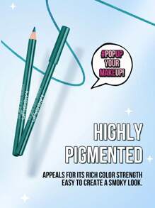 Misslyn 迷人眼妆套装，2 件套，浓密彩色眼线笔，奶油色，眼影和眼线笔，可削尖眼线笔，超级着色，可混合，无动物实验，光滑，持久，高度着色，不晕染，顺滑柔软滑动。Boombastic 丰盈睫毛膏，黑色丰盈和长度可水洗构建睫毛膏，可构建和去除配方，易于清洗和去除，加长和丰盈，打造全扇形效果，纯素，无麸质，无动物实验，丰盈，加长，不结块，定义，卷曲，繁殖，无限长度，持久，丰盈效果，不晕染，定义睫毛，高色素 - 25 Aqua Green+1 Black - 查看 5