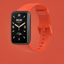 1 条运动表带 适合小米手环 7 Pro 硅胶表带 小米智能手表表带 7 TPE 替换腕带小米手表表带