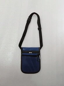 1 件装护士通勤工具腰包 - 防水牛津布医用收纳斜挎包，配有可调节肩带、拉链开合和防褪色涤纶衬里，适合日常通勤 - 轻巧、易于清洁、防疫设计，适合女性护士（拉链随机）