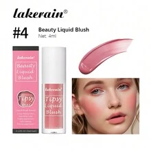 lakerain 1Piece Beauty Liquid Blush Velvet Matte Blusher Face Pigment Lasting Waterproof Natural Cream Cheek Tint Orange Peach 4ml - Nhiều màu - Xem 14