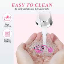 1 件硅胶杯吸管盖，首字母吸管盖，吸管盖 10 毫米/0.4 英寸防尘可重复使用吸管头盖，适用于 40 和 30 盎司玻璃杯、厨房、圣诞礼物、学校用品 - 粉色 - 查看 7