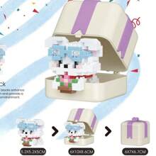 Tiny Particle Toy Building Block Set Plastic Ocean Creatures Series, Suitable For Festivals, Birthdays, And School Openings. Fun Pet Blocks, Interesting Mini-Challenging Blocks, Exercise Hands-On Skills, Building Block Set, DIY Creative Home Decor And Room Decoration Toy, Educational Science Toy, Adult Building Block Set Gift, Suitable For Festive Gifts, Birthday Gifts, New Year's, Chinese New Year, Valentine's Day, Easter, Mother's Day, Father's Day, Friends' Gifts Room Decoration