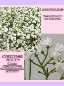 Artificial Flowers - White - View 3