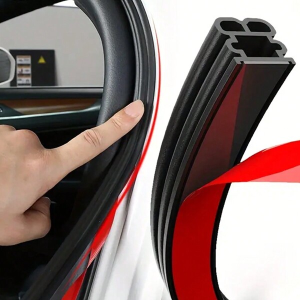 Bandes Détanchéité À Double Couche Pour Automobile, Bandes Disolation Phonique, Bandes Imperméables Pour Joints De Porte Épaissis À Double Couche, Accessoires Extérieurs Dautomobile