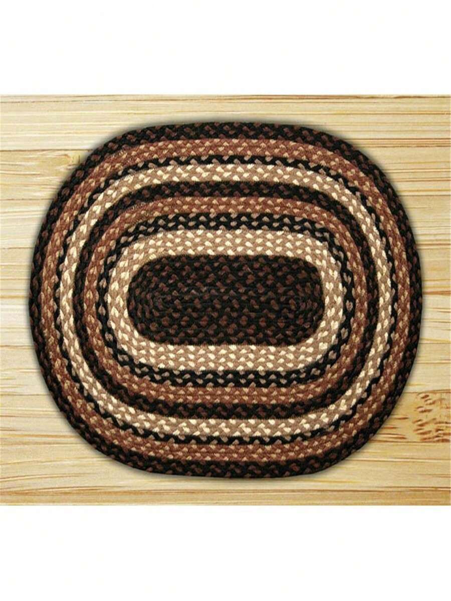 Unbeatablesale Capitol Earth Rugs 02313 MochaFrappuccino Jute Braided Rug SHEIN USA